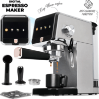 Berlinger Haus BH/9622 Eszpresszó Kávéfőző 1350 Watt - Fekete / Ezüst