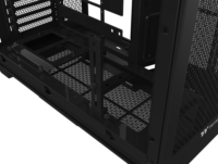 Thermaltake View 390 Air Midi Torony Számítógépház + 2db 120mm RGB ventilátor - Fekete