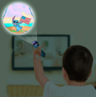 Lexibook Disney Stitch zseblámpa és projektor 3 cserélhető dia koronggal és 24 karakterrel