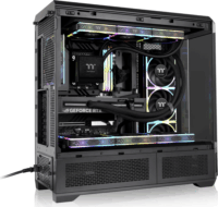 Thermaltake View 600 TG Full Tower Számítógépház - Fekete