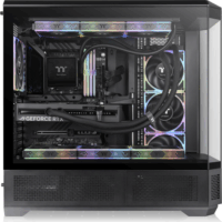 Thermaltake View 600 TG Full Tower Számítógépház - Fekete