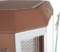 Thermaltake The Tower 600 Midi Torony Számítógépház - Világosbarna