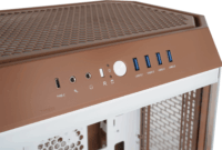 Thermaltake The Tower 600 Midi Torony Számítógépház - Világosbarna