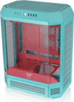 Thermaltake The Tower 600 Midi Torony Számítógépház - Mentakék/Piros