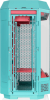 Thermaltake The Tower 600 Midi Torony Számítógépház - Mentakék/Piros