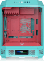 Thermaltake The Tower 600 Midi Torony Számítógépház - Mentakék/Piros