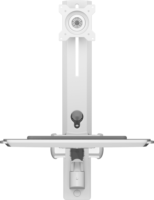 ICY BOX IB-WS700-W 17"-30" Monitor Fali tartó konzol - Fehér