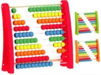 Fa számoló szivárványos abakusz - Többféle