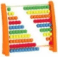 Fa számoló szivárványos abakusz - Többféle