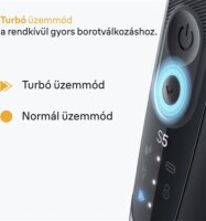 Braun  52-N1200S Vezeték Nélküli Akkus Nedves-Száraz Elektromos Borotva - Fekete