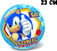 Unice Sonic a sündisznó mintás gumilabda Ø 23 cm - Kék/Mintás