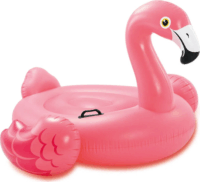 Intex 57558NP Felfújható rózsaszín Flamingó lovagló matrac (142 x 137 cm)