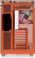 Thermaltake View 380 XL TG Midi Torony Számítógépház + 4db 120mm ARGB ventilátor - Világosbarna