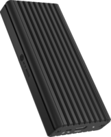 ICY BOX IB-1917M-C32a USB-C 3.2 Külső NVMe M.2 SSD Ház - Fekete