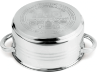 TOO LP-7170 Rozsdamentes Acél Edénykészlet - Ezüst (6 részes)