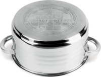 TOO LP-7170 Rozsdamentes Acél Edénykészlet - Ezüst (6 részes)