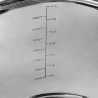 TOO LP-7170 Rozsdamentes Acél Edénykészlet - Ezüst (6 részes)