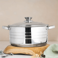 TOO LP-7170 Rozsdamentes Acél Edénykészlet - Ezüst (6 részes)