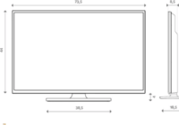 JVC 32" LT32VH5305 16:9 HD LED Smart TV