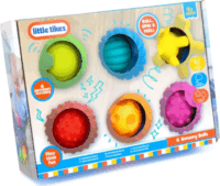 Little Tikes Tapintásfejlesztő színes labdák 6 darabos szett