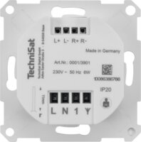 Technisat DigitRadio UP 55 Süllyesztett DAB+FM rádió - Fehér