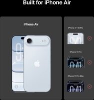 Belkin TemperedGlass Apple iPhone Air kijelzővédő üveg (2 db / csomag)