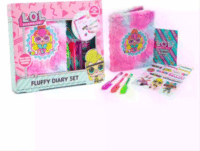 L.O.L. Surprise Szőrmével borított kreatív mini napló készlet