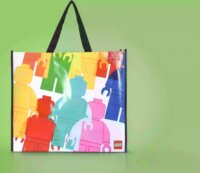 LEGO® 629523 színes Bevásárlótáska 40x50cm - Mintás