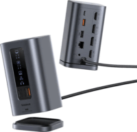 Baseus Spacemate Series Univerzális notebook dokkoló állomás 100W - Szürke