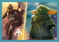 Trefl Star Wars Mandalorian 4 az 1-ben 35/48/54/70 darabos puzzle