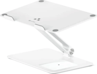 Alogic Elite Laptop állvány és Wireless töltő - Fehér