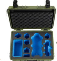 B&W PP.221.BG.Mavic4 DJI Pro Drón vízálló Hordtáska - Zöld