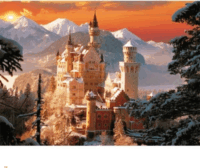 Trefl 33025 Neuschwansteini kastély 3000 darabos puzzle