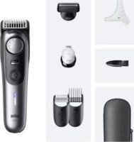 Braun BT 9520 Vezeték nélküli Akkus Nedves-Száraz szakállnyíró - Fekete / Szürke