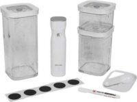 Zwilling Fresh&Save CUBE Műanyag ételtároló készlet vákuumszivattyúval (6 db)