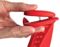 OTOTO Crabby Topfsieb Szűrőedény Főzéshez és Tészta Szűréshez - Piros