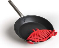 OTOTO Crabby Topfsieb Szűrőedény Főzéshez és Tészta Szűréshez - Piros