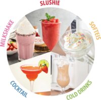 Unold 48950 Sofie 2in1 Fagylalt- és Jeges ital készítő 2L 150W - Fehér