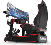 Trak Racer TR160 V5 Szimulátor Cockpit - Fekete (ülés nélkül)