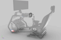 Trak Racer TR80-NWMDD2 TR-One Univerzális Kormány tartó - Fekete