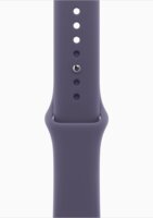Apple Watch S11 46mm GPS Okosóra M/L Ködös Lila sportszíjjal - Ezüst