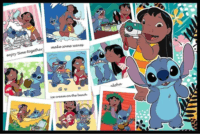 Trefl 13334 - Lilo & Stitch 2 az 1-ben 200 Darabos Puzzle