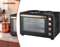 Kalorik MK2000 CRL CO Elektromos Minikonyha 30L 3200 Watt - Fekete