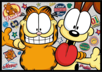 Trefl 13344 - Garfield 4 az 1-ben 250 Darabos Puzzle