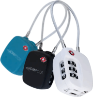 Boompods TTSABK Kombinációs Zár Nyomkövető Find My támogatással - Fekete