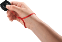 Hama 4633 Smartphone Mount Pro II Csavarozható Mobiltelefon tartó + Bluetooth távirányító max 3,7" - Fekete