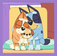 Trefl 34895 - Bluey 3 az 1-ben 20 - 36 - 50 Darabos Puzzle