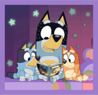 Trefl 34895 - Bluey 3 az 1-ben 20 - 36 - 50 Darabos Puzzle