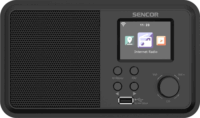 Sencor SIR 5100WDB Internet Rádió - Fekete