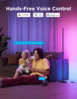 Govee H8076 Smart LED Álló Dekorációs Lámpa - RGBICW